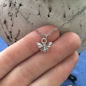 Tampa Coin Rings Jewelry - π Dainty Bee Necklace Tibetan Silver π 4for$20 Tampa Coin Rings Jewelry - π Dainty Bee Necklace Tibetan Silver π 4for$20